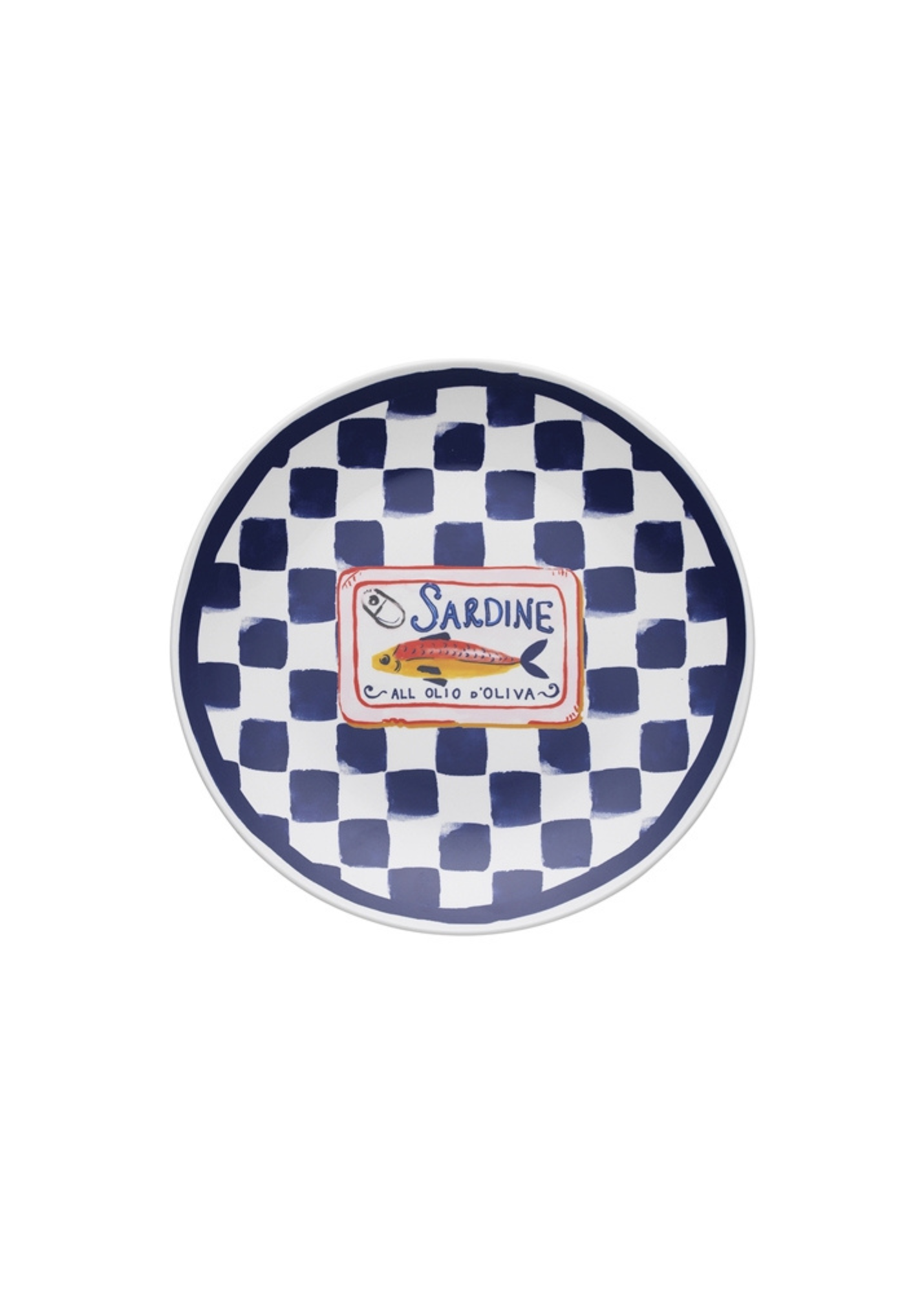 Cucina Round Plater — Sardine