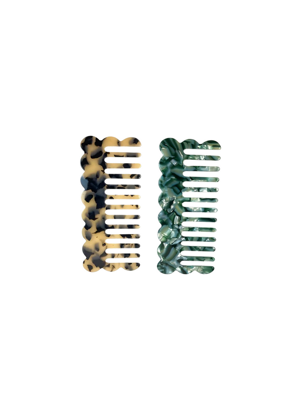 Scallop Wide Tooth Hair Comb