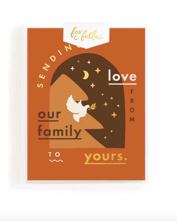 Sending Love Greeting Card — Boxed Set