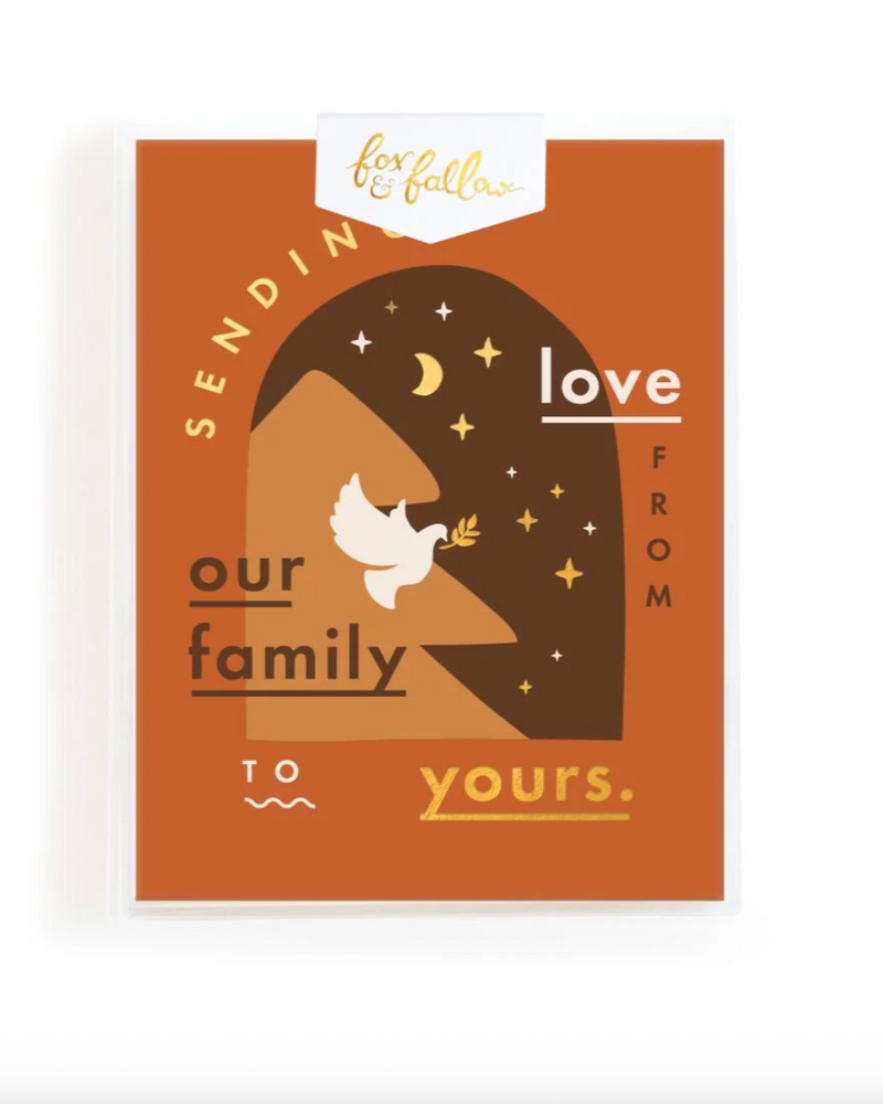 Sending Love Greeting Card — Boxed Set