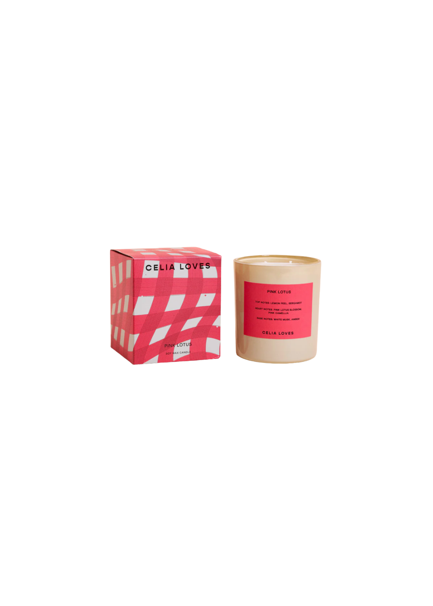 Pink Lotus — 395g Candle