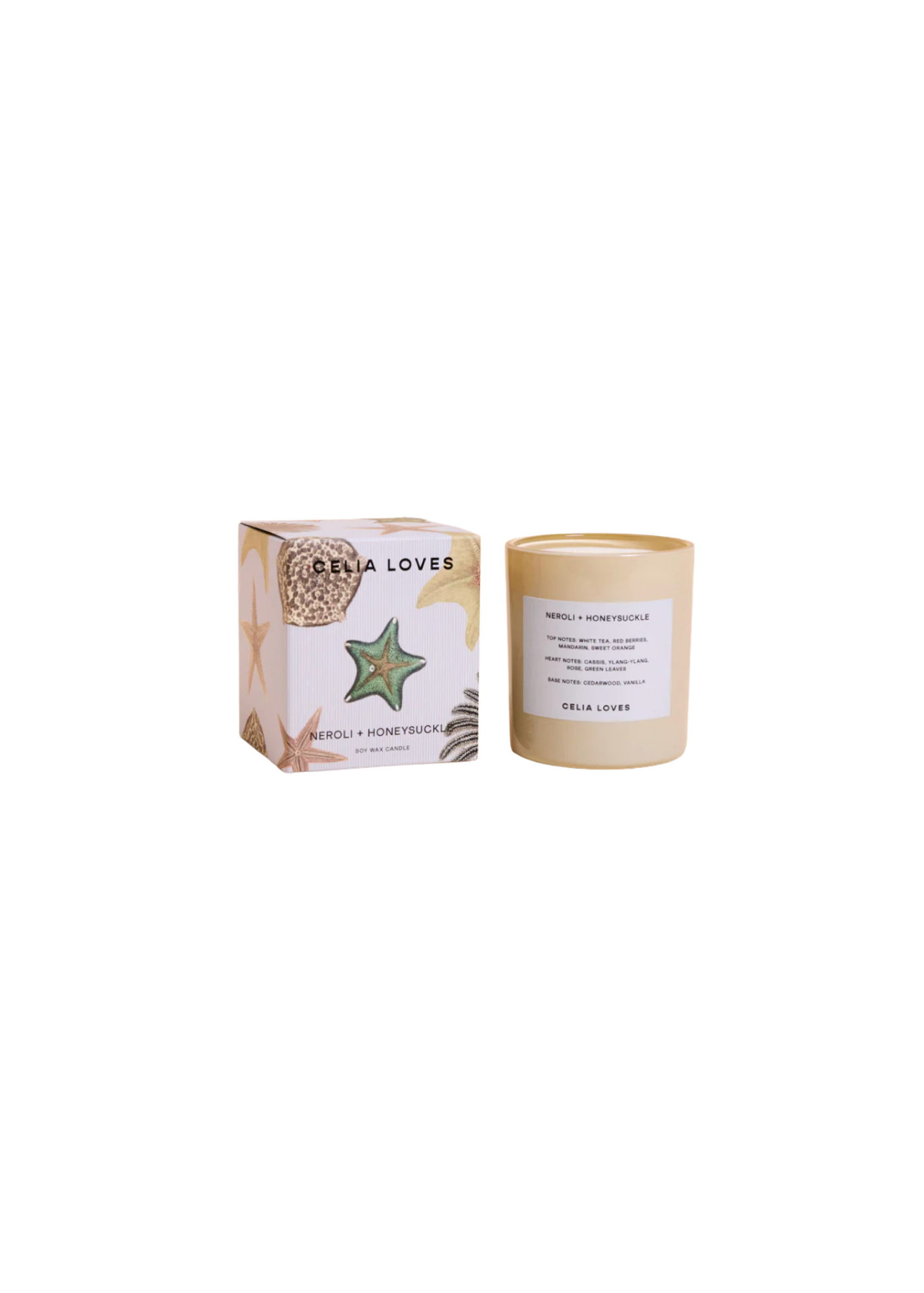 Neroli + Honeysuckle— 395g Candle