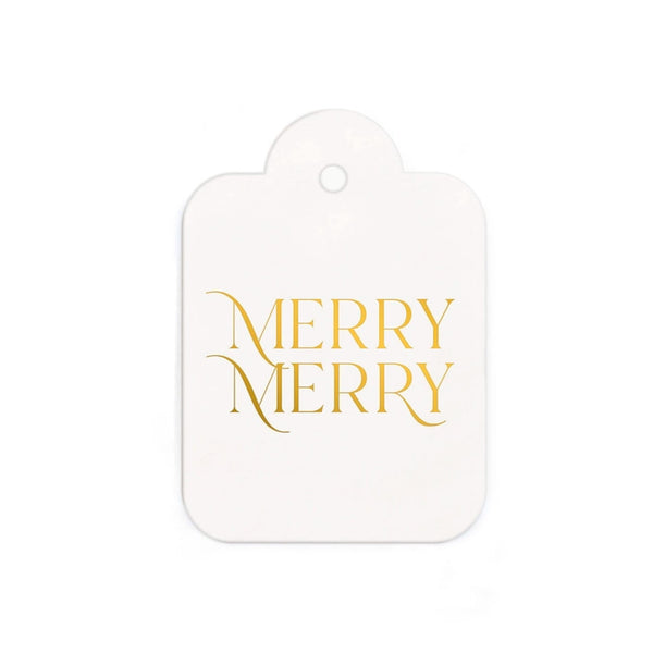 Gift Tags 6 pack - Merry Merry
