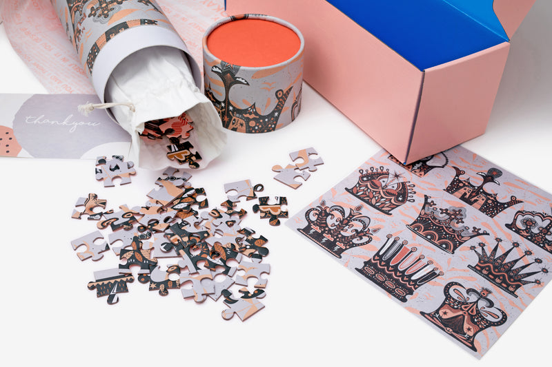 Mindful Jigsaw Puzzle - Queenie