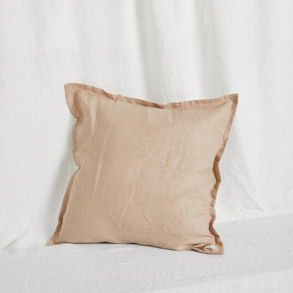 Linen Cushion Cover - Desert Sand